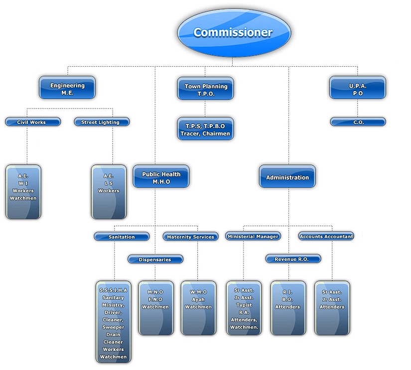 Organizational chart of Gaddapotharam